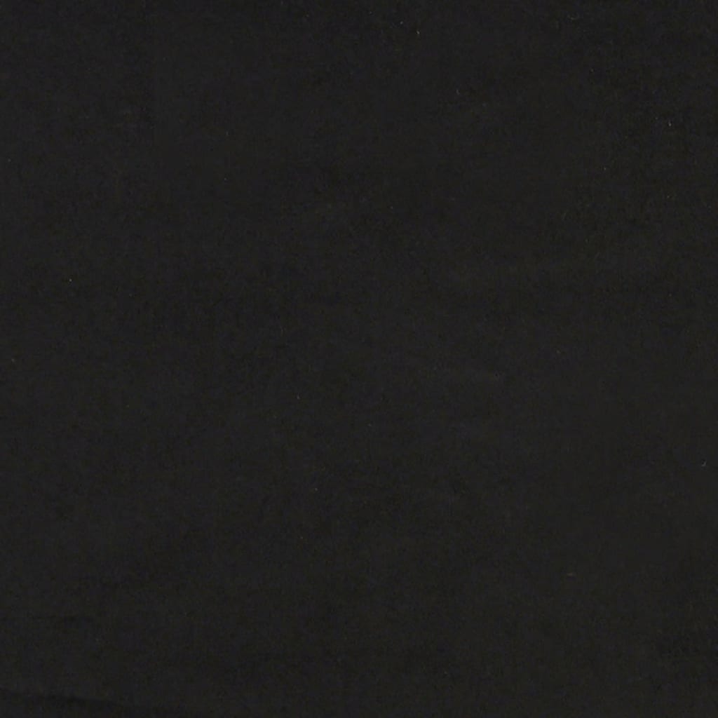 Pat de zi cu saltea, negru, 90x190 cm, catifea GartenMobel Dekor