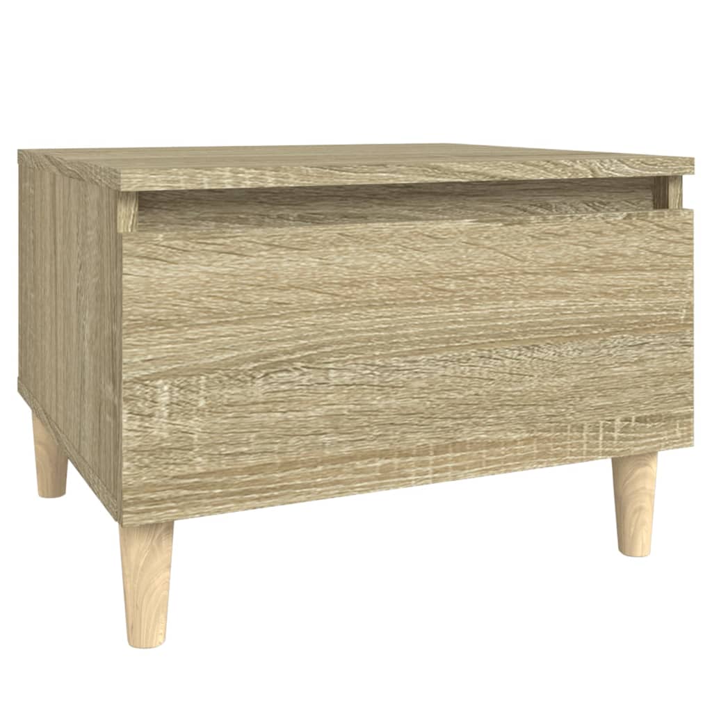 Mese laterale 2 buc. stejar sonoma 50x46x35 cm lemn compozit GartenMobel Dekor