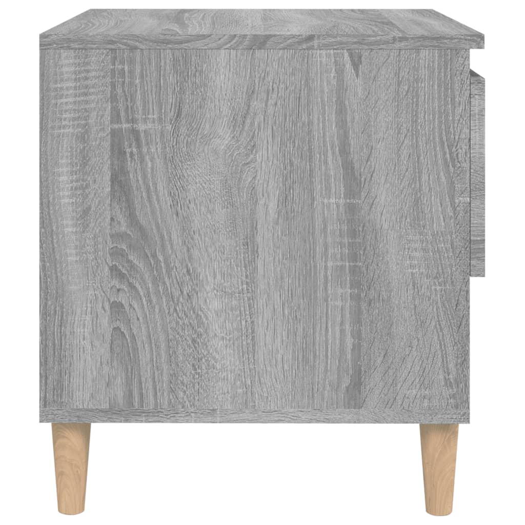 Noptiere, 2 buc., gri sonoma, 50x46x50 cm, lemn prelucrat GartenMobel Dekor