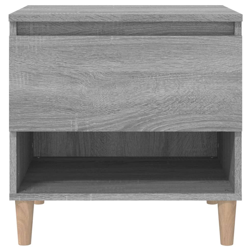 Noptiere, 2 buc., gri sonoma, 50x46x50 cm, lemn prelucrat GartenMobel Dekor