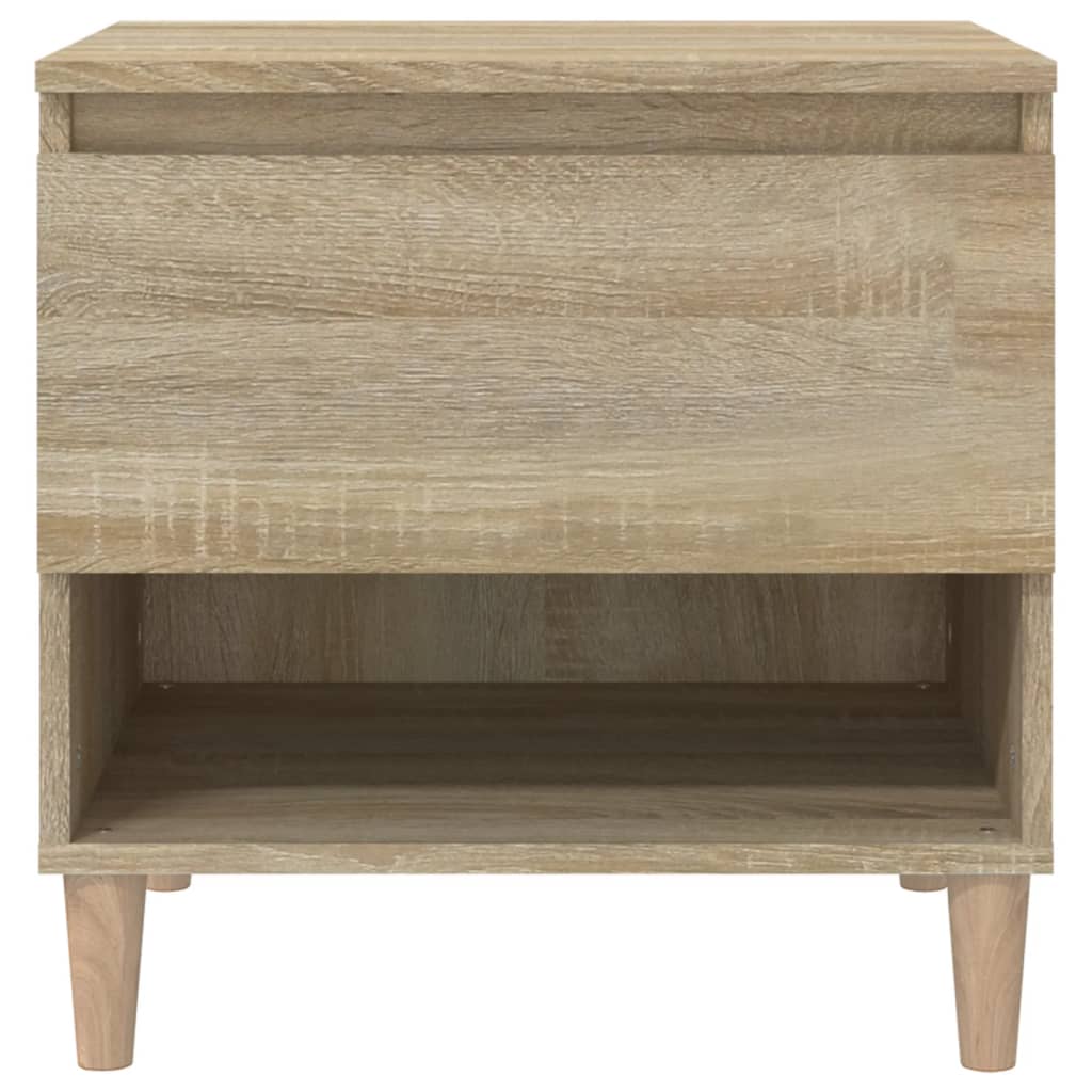Noptiere, 2 buc., stejar sonoma, 50x46x50 cm, lemn prelucrat GartenMobel Dekor