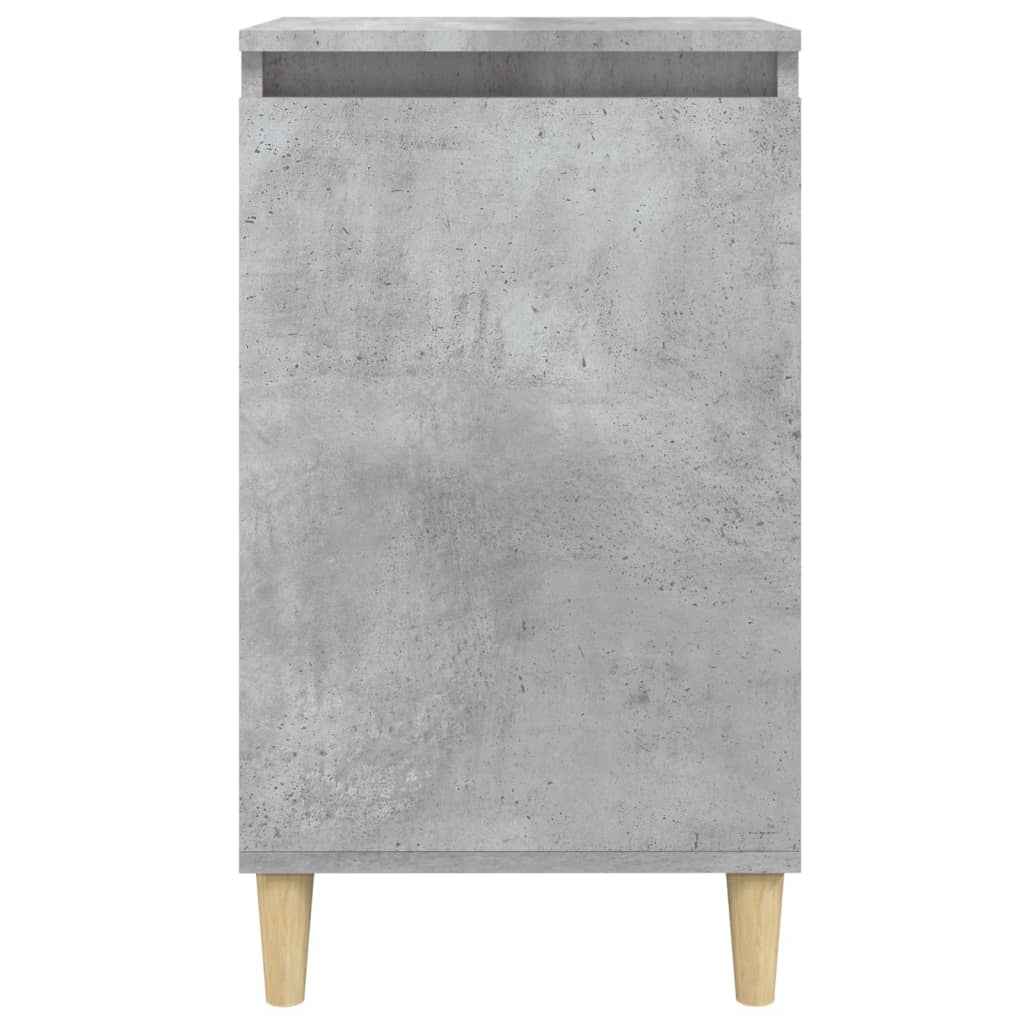 Noptieră, gri beton, 40x35x70 cm, lemn prelucrat GartenMobel Dekor