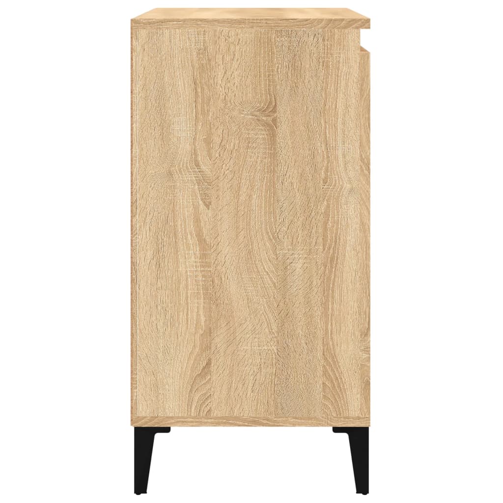Noptiere, 2 buc., stejar sonoma, 40x35x70 cm, lemn prelucrat GartenMobel Dekor