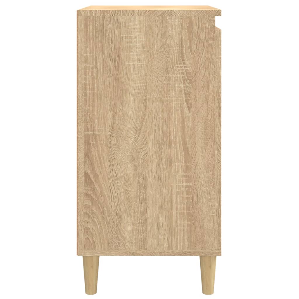 Noptiere, 2 buc., stejar sonoma, 40x35x70 cm, lemn prelucrat GartenMobel Dekor