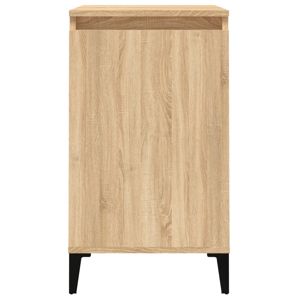Noptiere, 2 buc., stejar sonoma, 40x35x70 cm, lemn prelucrat GartenMobel Dekor