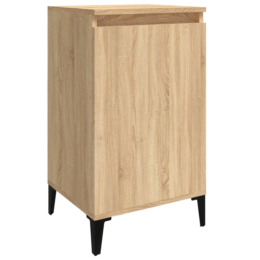 Noptiere, 2 buc., stejar sonoma, 40x35x70 cm, lemn prelucrat GartenMobel Dekor