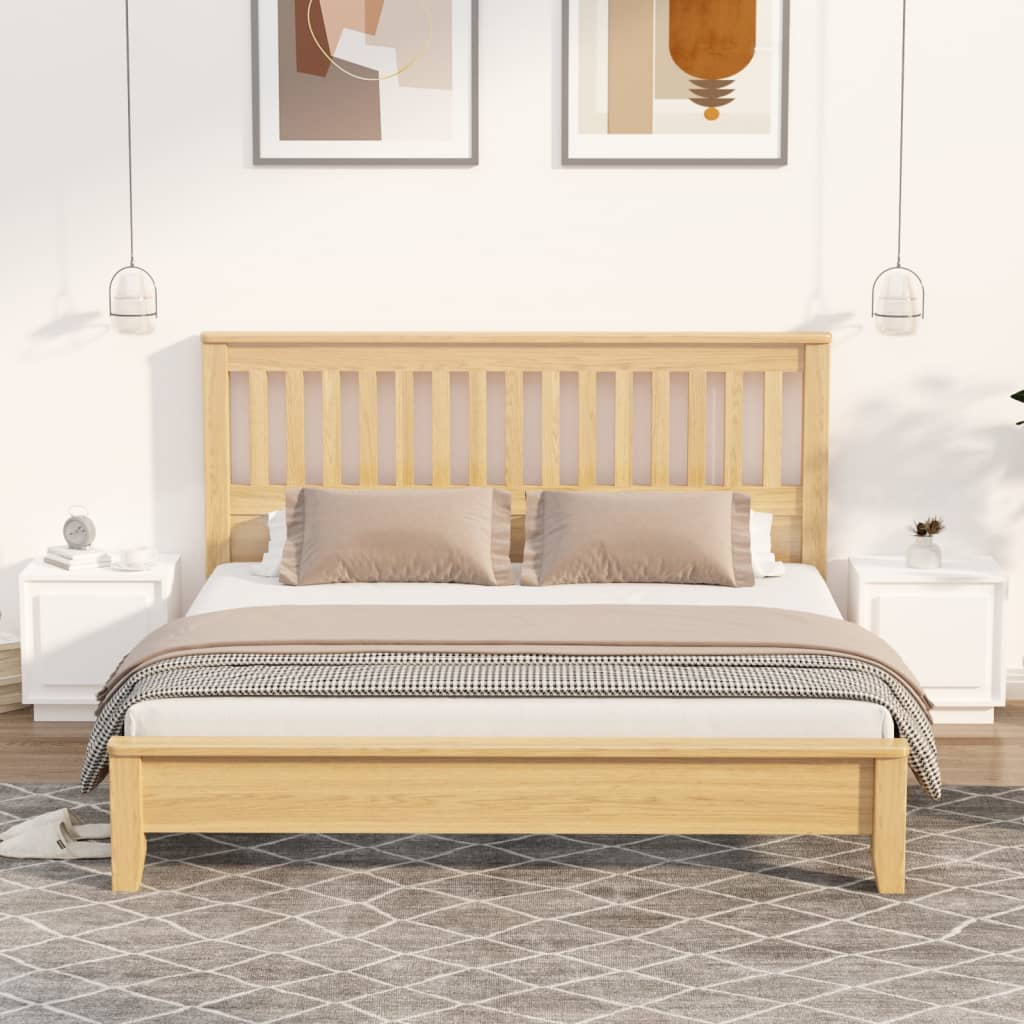Noptiere, 2 buc, alb, 44x35x45 cm, lemn prelucrat GartenMobel Dekor