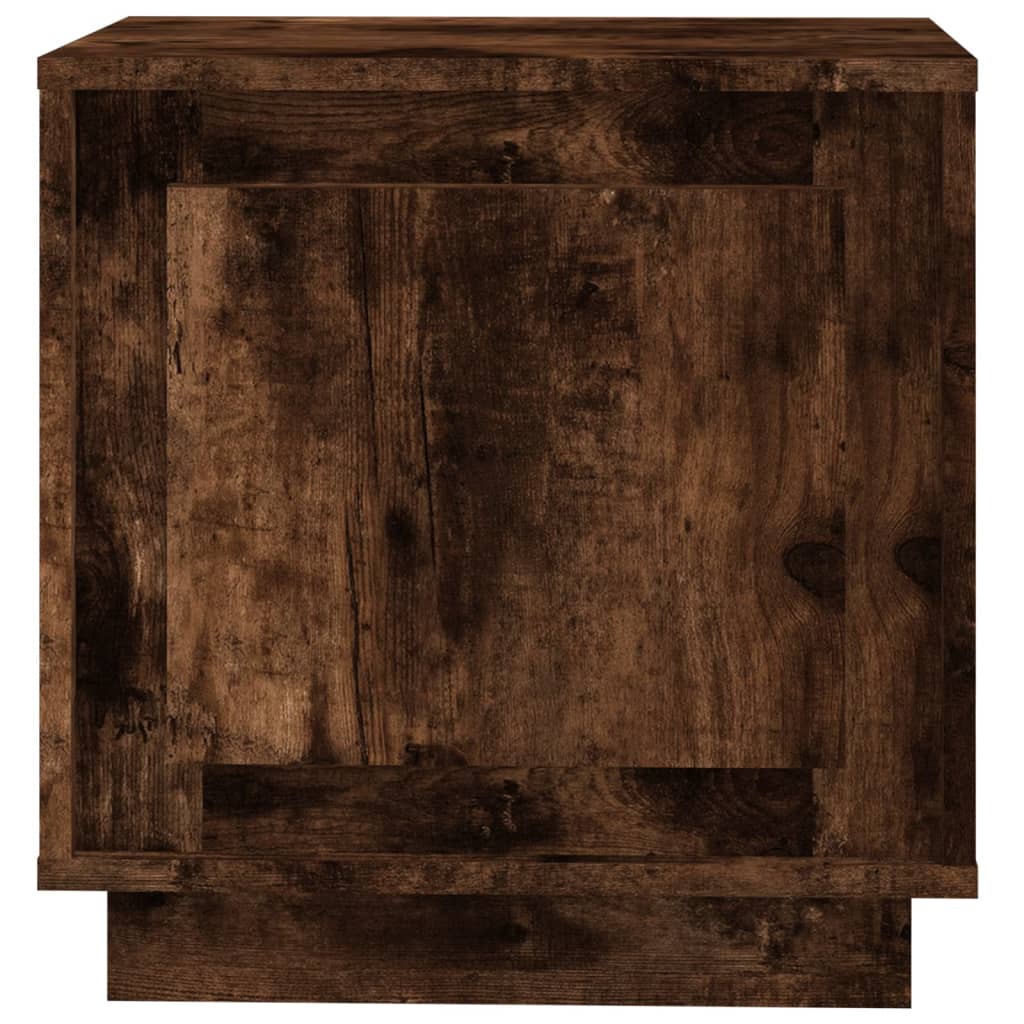 Noptieră, stejar afumat, 44x35x45 cm, lemn prelucrat GartenMobel Dekor