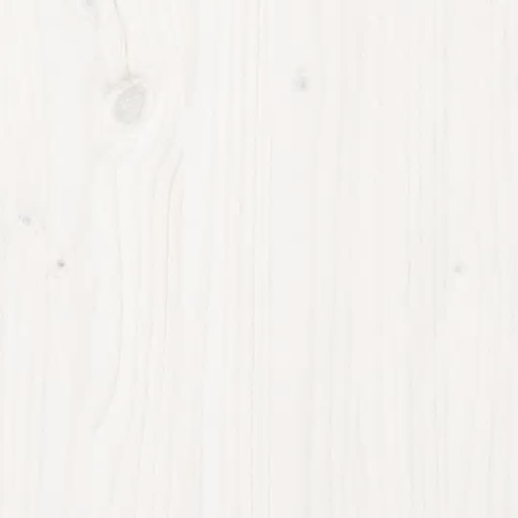 Dulap de birou, alb, 40x50x75 cm, lemn masiv de pin GartenMobel Dekor