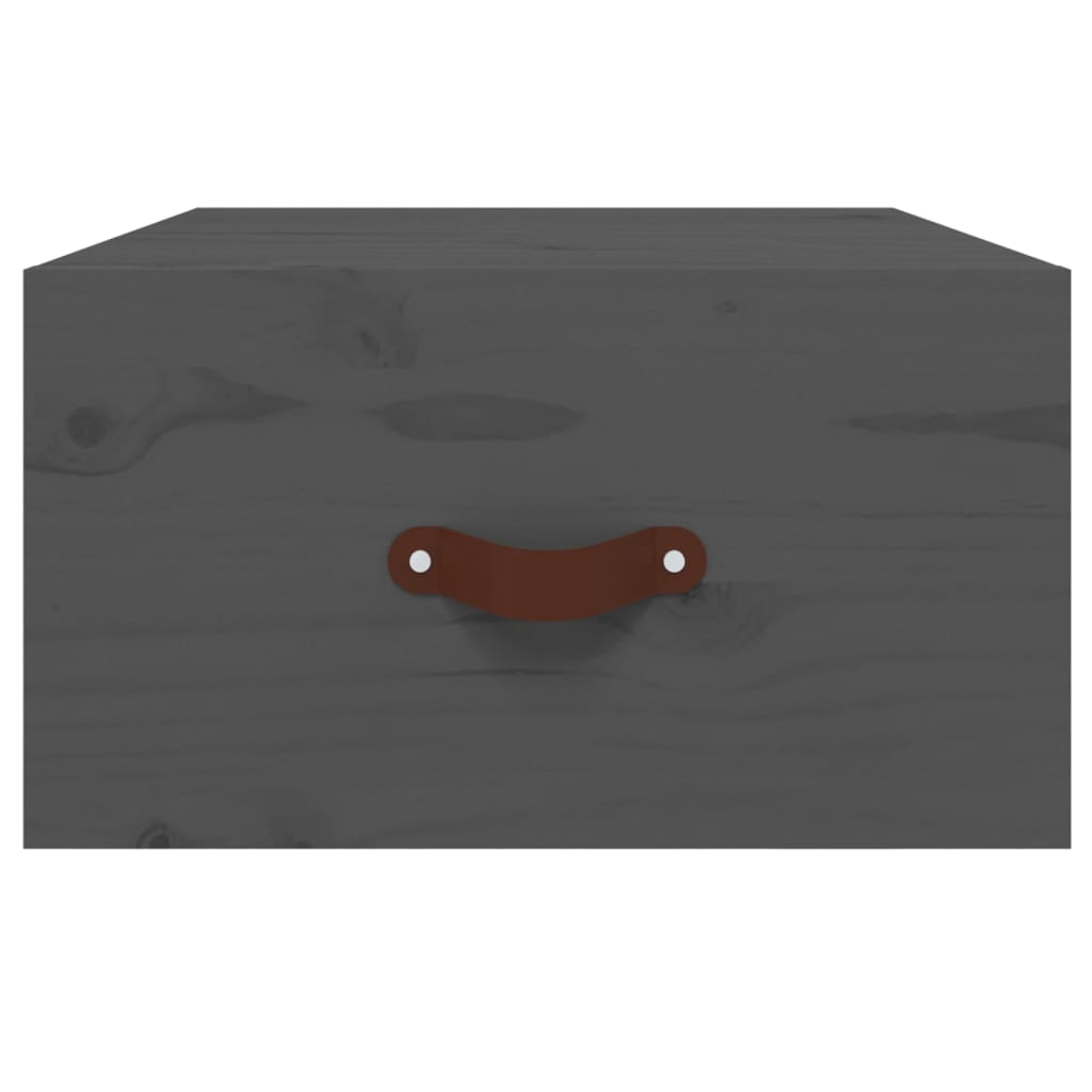 Noptieră de perete, gri, 40x29,5x22 cm GartenMobel Dekor