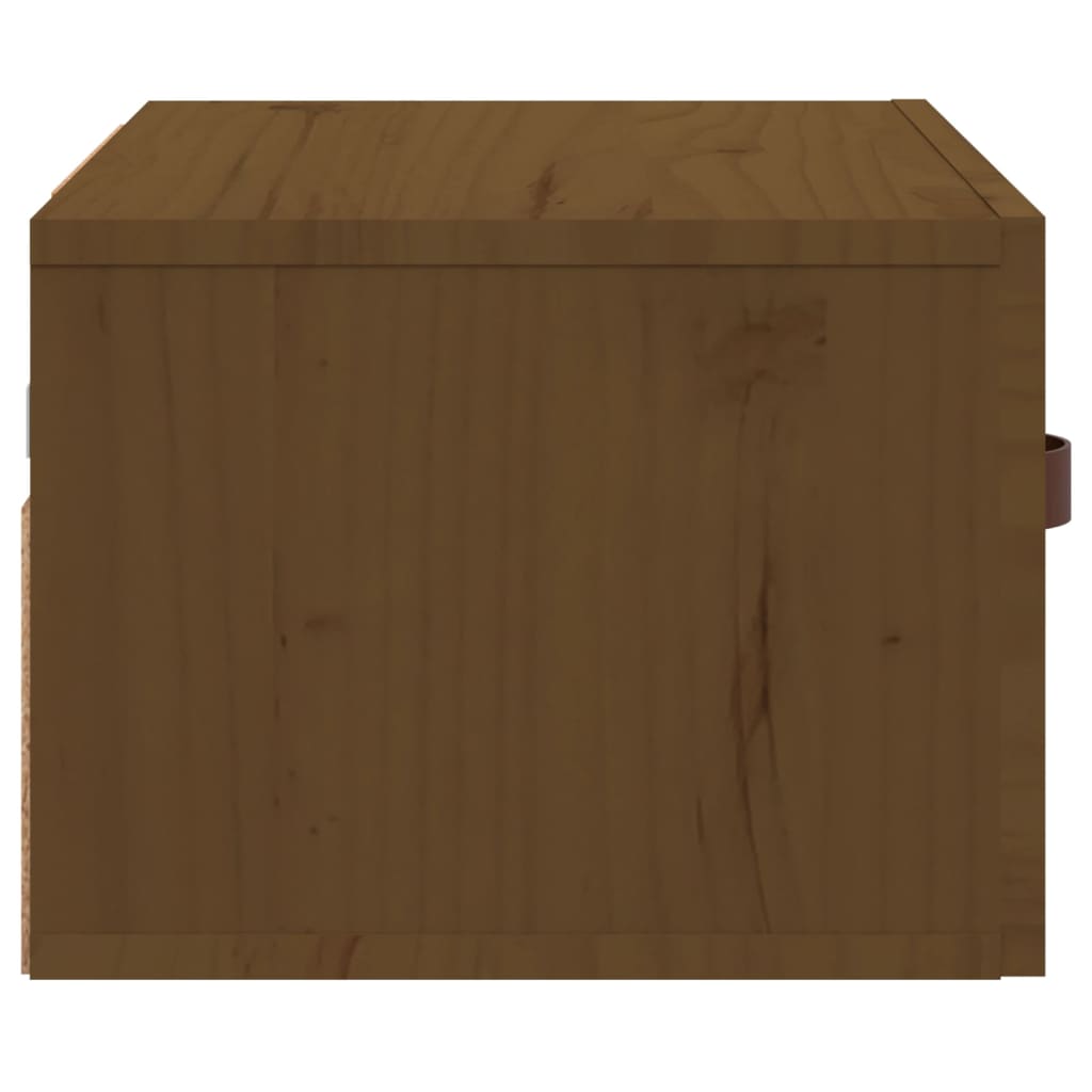 Noptiere de perete, 2 buc., maro miere, 40x29,5x22 cm GartenMobel Dekor
