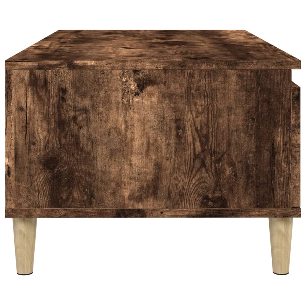Măsuță de cafea, stejar fumuriu, 90x50x36,5 cm, lemn prelucrat GartenMobel Dekor