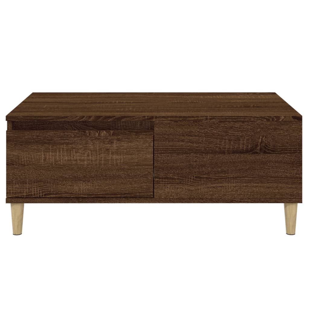 Măsuță de cafea, stejar maro, 90x50x36,5 cm, lemn prelucrat GartenMobel Dekor
