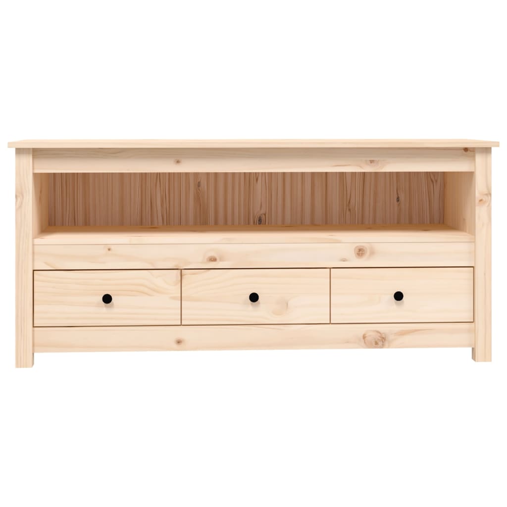 Comodă TV, 114x35x52 cm, lemn masiv de pin GartenMobel Dekor