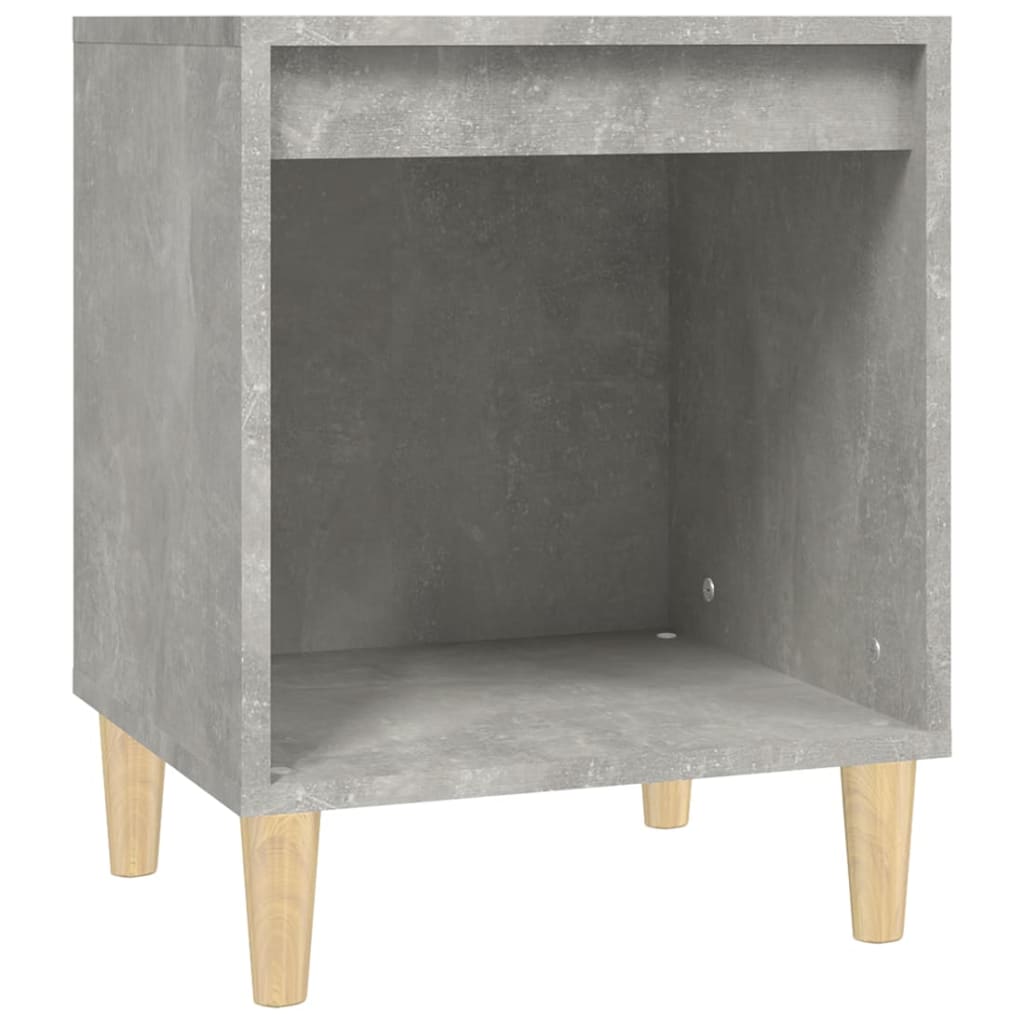 Noptiere, 2 buc., gri beton, 40x35x50 cm GartenMobel Dekor