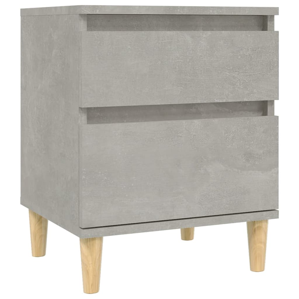Noptiere, 2 buc., gri beton, 40x35x50 cm GartenMobel Dekor
