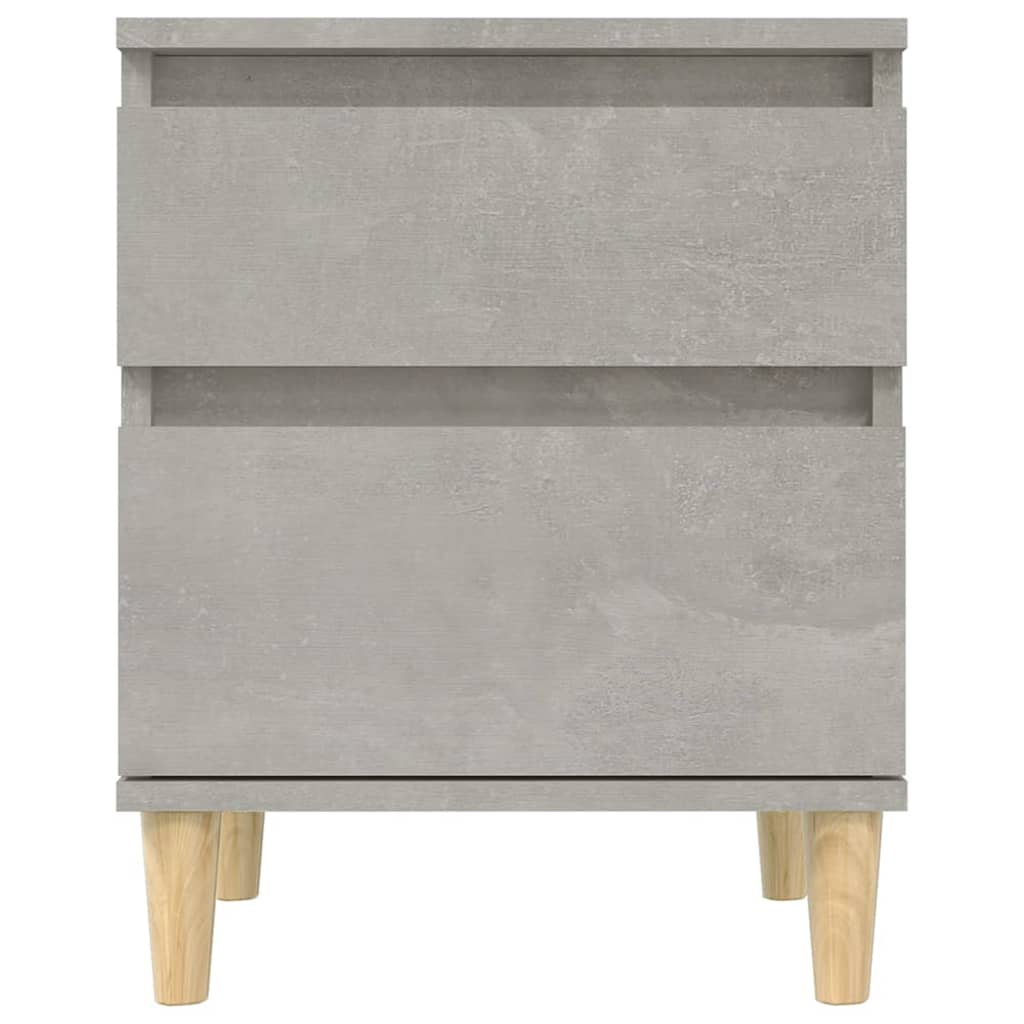 Noptiere, 2 buc., gri beton, 40x35x50 cm GartenMobel Dekor