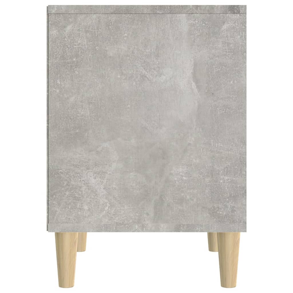 Noptiere, 2 buc., gri beton, 40x35x50 cm GartenMobel Dekor