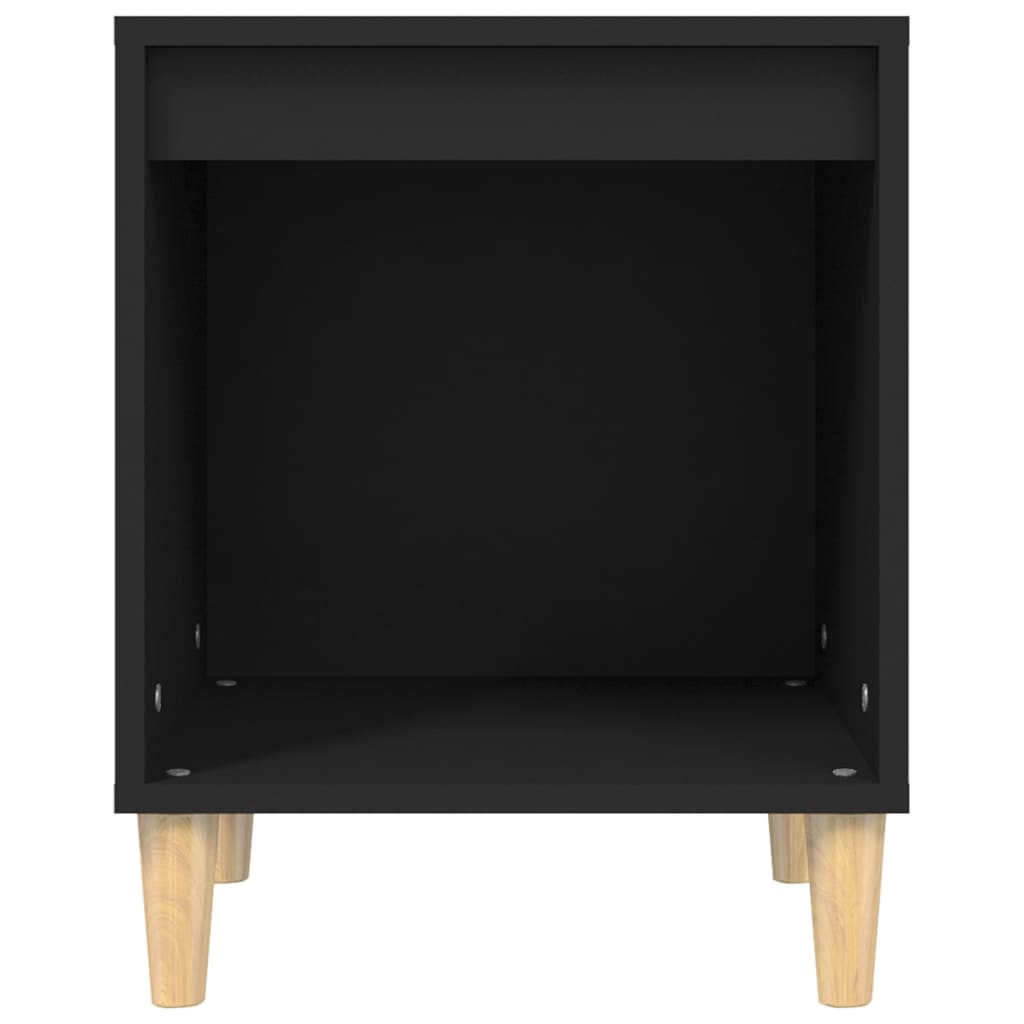 Noptiere, 2 buc., negru, 40x35x50 cm GartenMobel Dekor