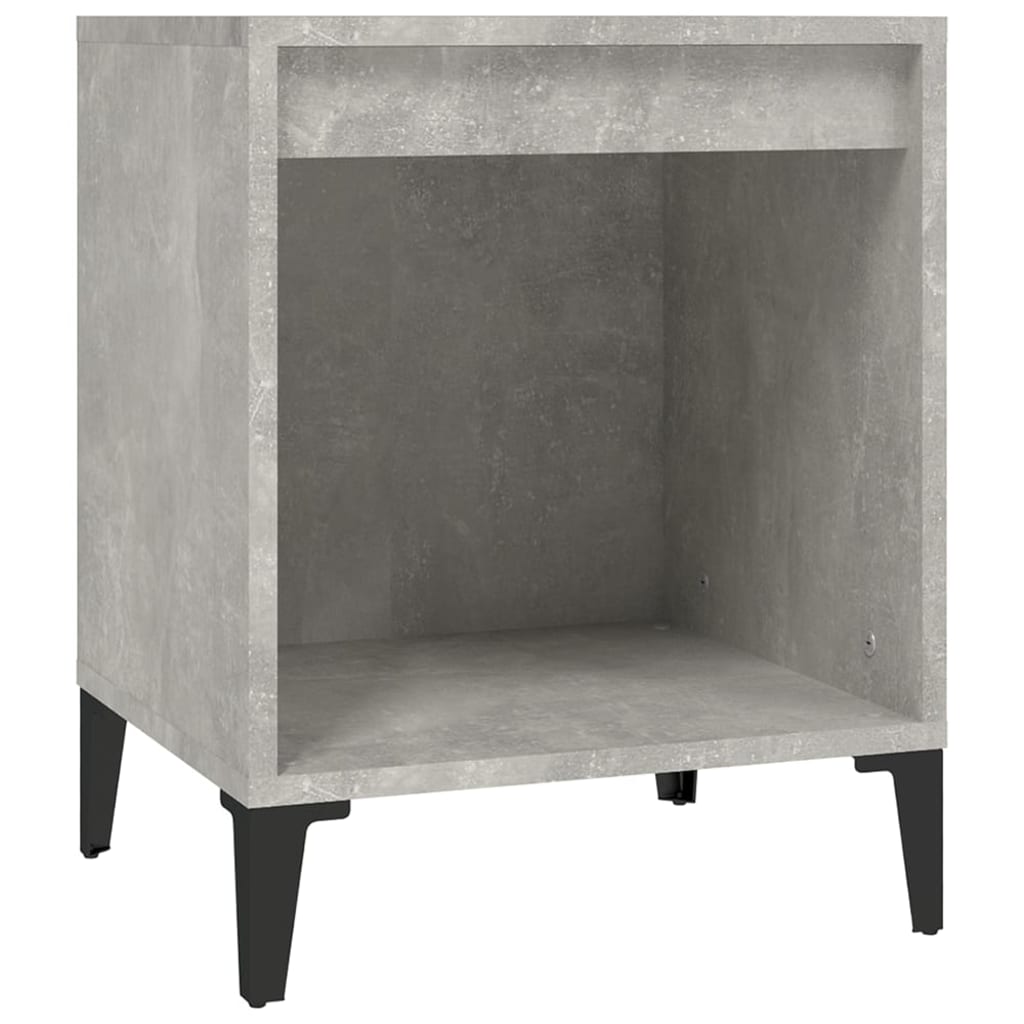 Noptiere, gri beton, 40x35x50 cm GartenMobel Dekor