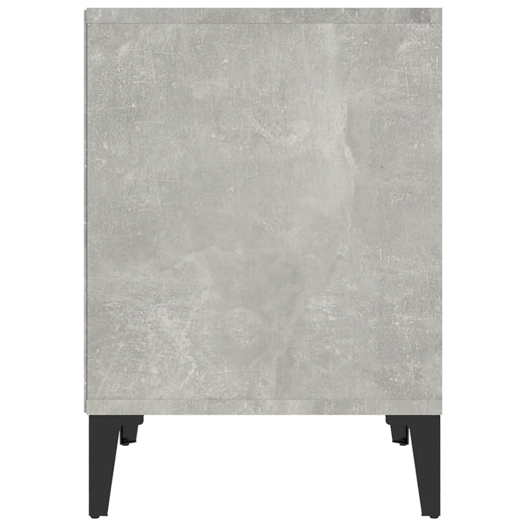 Noptiere, gri beton, 40x35x50 cm GartenMobel Dekor