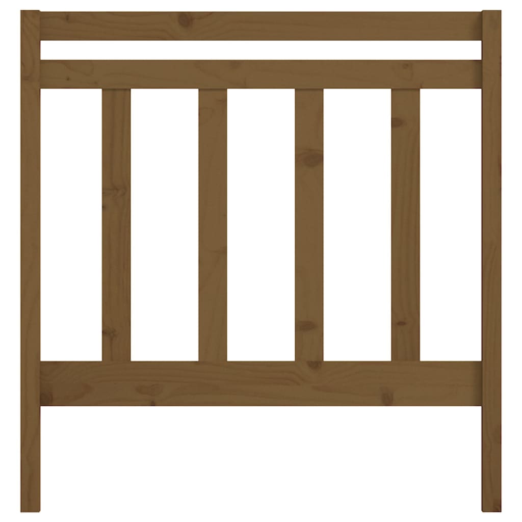 Tăblie de pat, maro miere, 95x4x100 cm, lemn masiv de pin GartenMobel Dekor