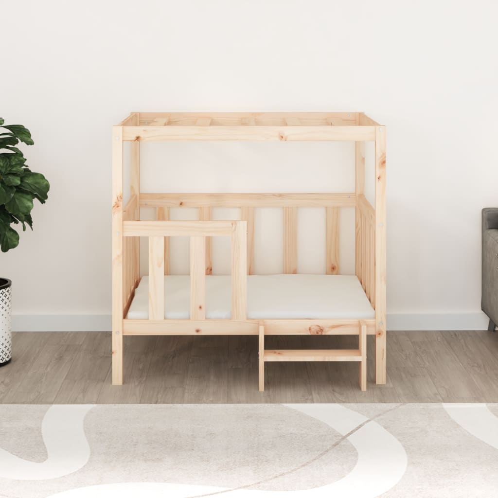 Pat pentru câini, 105,5x83,5x100 cm, lemn masiv de pin GartenMobel Dekor