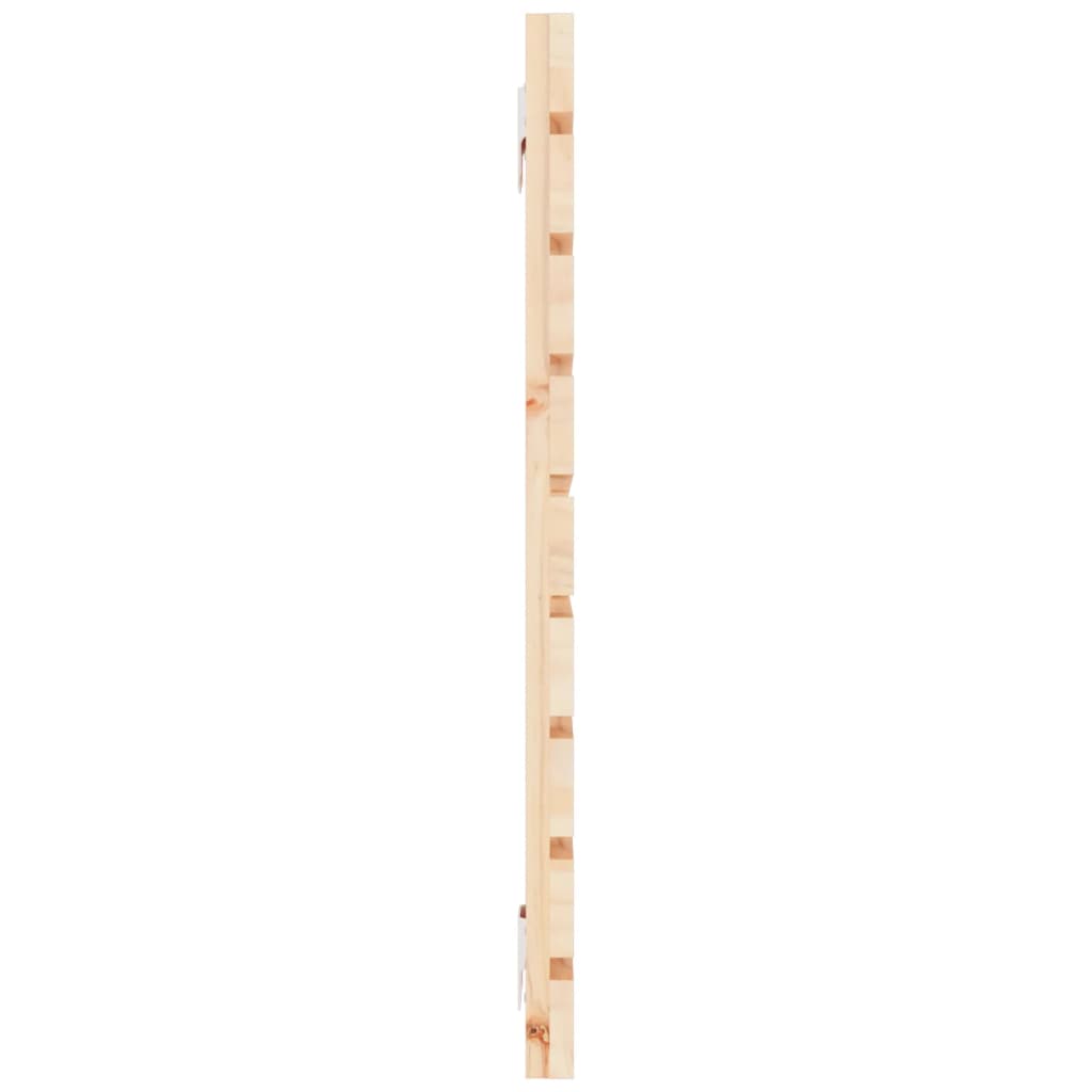Tăblie de pat pentru perete, 126x3x63 cm, lemn masiv de pin GartenMobel Dekor