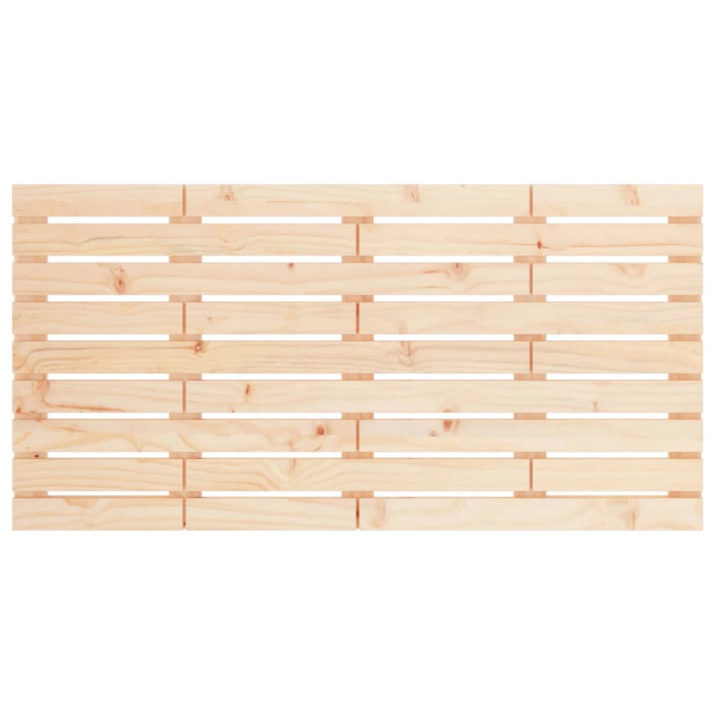 Tăblie de pat pentru perete, 126x3x63 cm, lemn masiv de pin GartenMobel Dekor