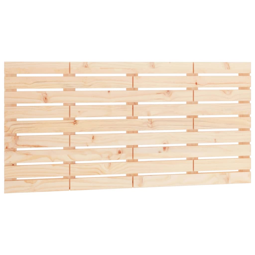 Tăblie de pat pentru perete, 126x3x63 cm, lemn masiv de pin GartenMobel Dekor