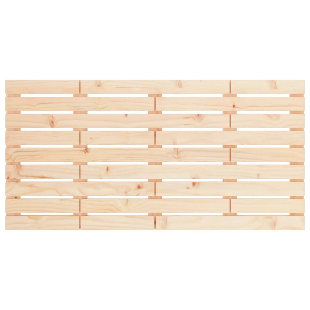 Tăblie de pat pentru perete, 141x3x63 cm, lemn masiv de pin GartenMobel Dekor