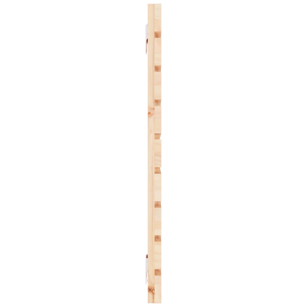 Tăblie de pat pentru perete, 146x3x63 cm, lemn masiv de pin GartenMobel Dekor