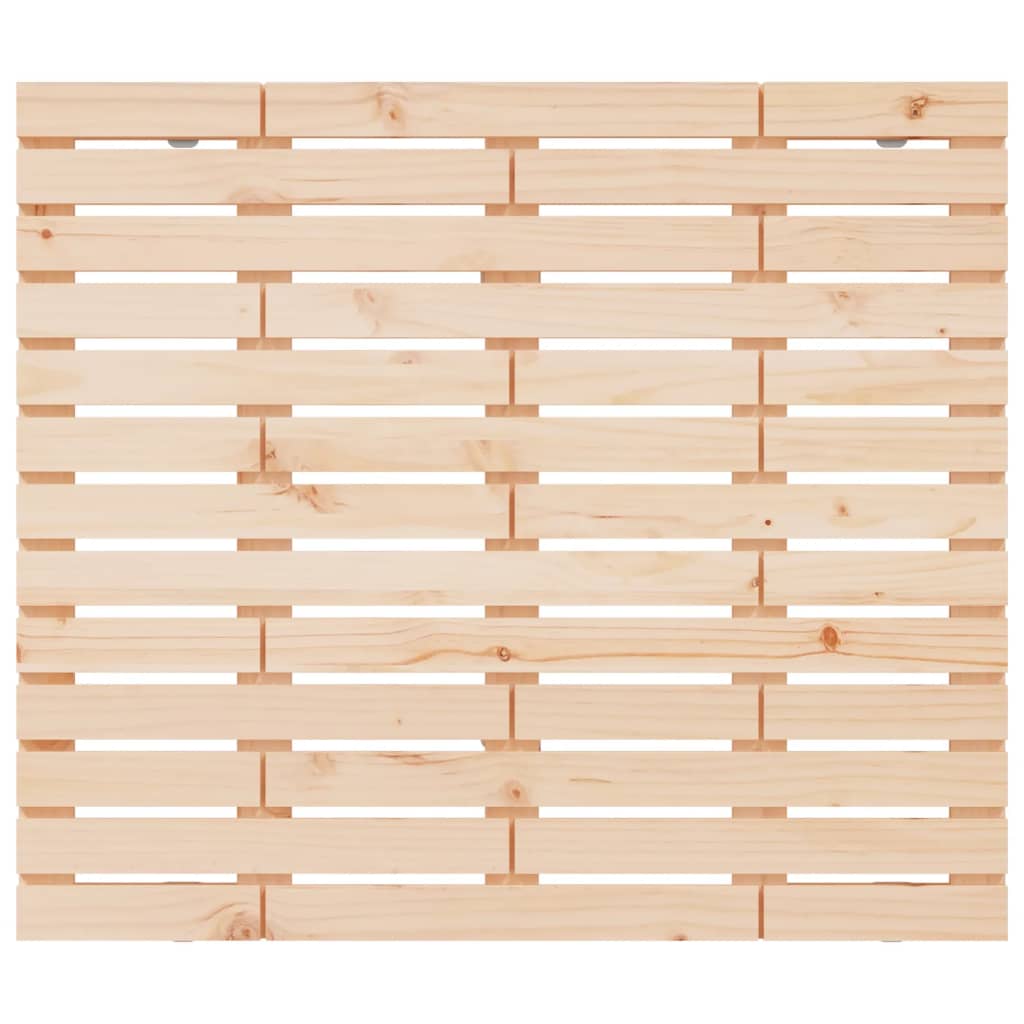 Tăblie de pat pentru perete, 146x3x91,5 cm, lemn masiv de pin GartenMobel Dekor