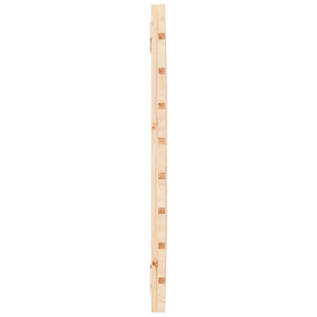 Tăblie de pat pentru perete, 81x3x63 cm, lemn masiv de pin GartenMobel Dekor