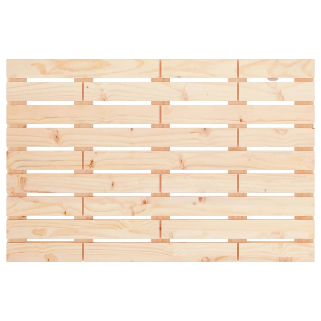Tăblie de pat pentru perete, 81x3x63 cm, lemn masiv de pin GartenMobel Dekor