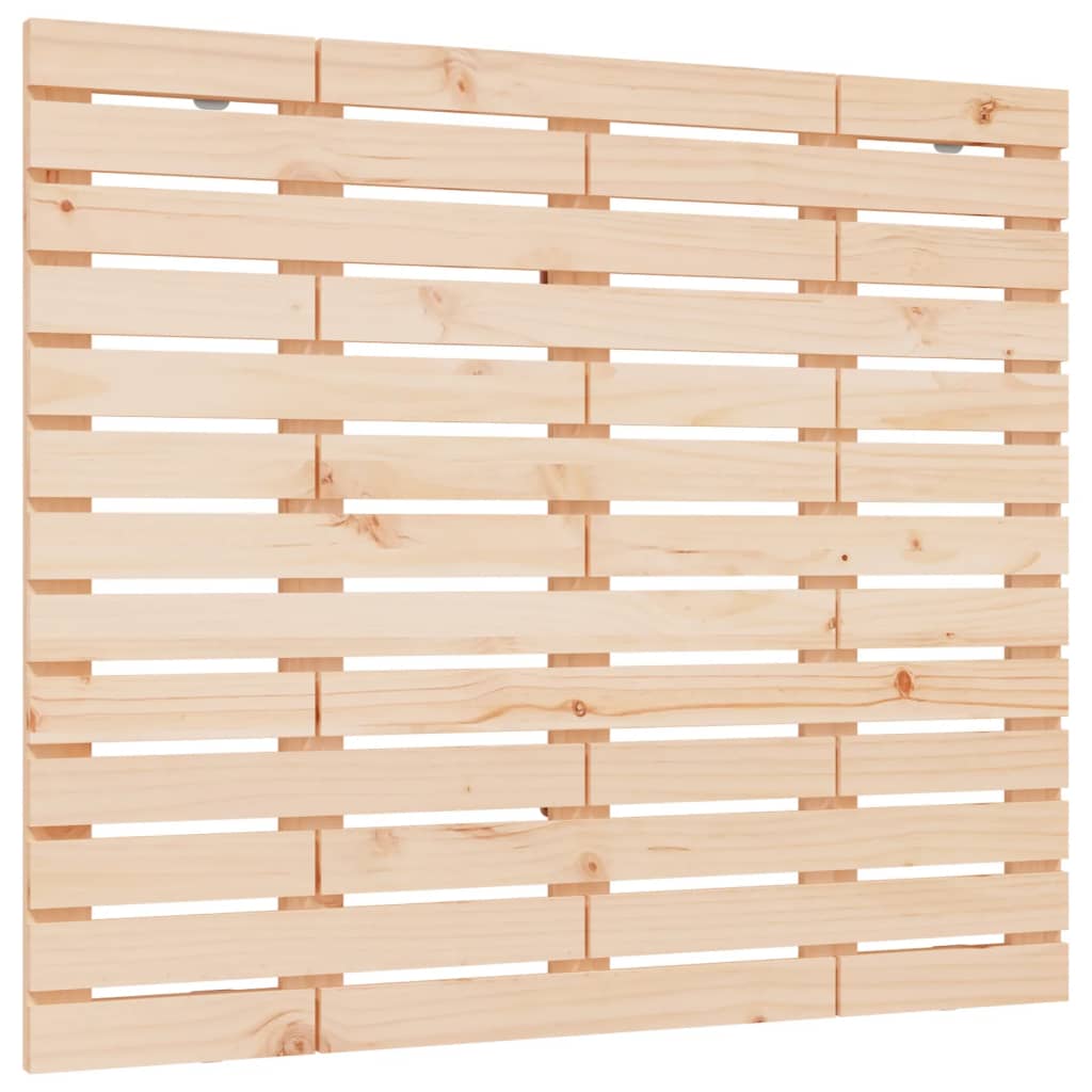Tăblie de pat pentru perete, 81x3x91,5 cm, lemn masiv de pin GartenMobel Dekor