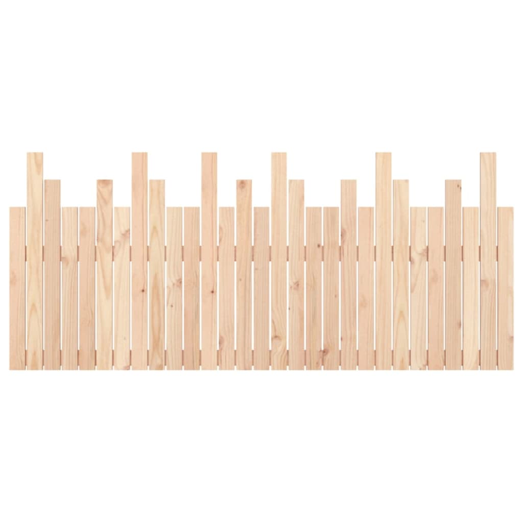 Tăblie de pat pentru perete, 185x3x80 cm, lemn masiv de pin GartenMobel Dekor