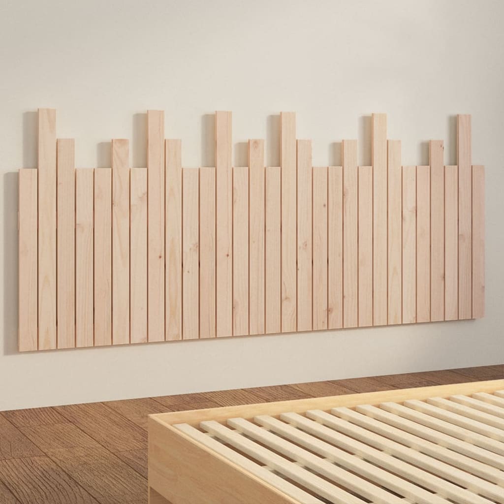 Tăblie de pat pentru perete, 185x3x80 cm, lemn masiv de pin GartenMobel Dekor