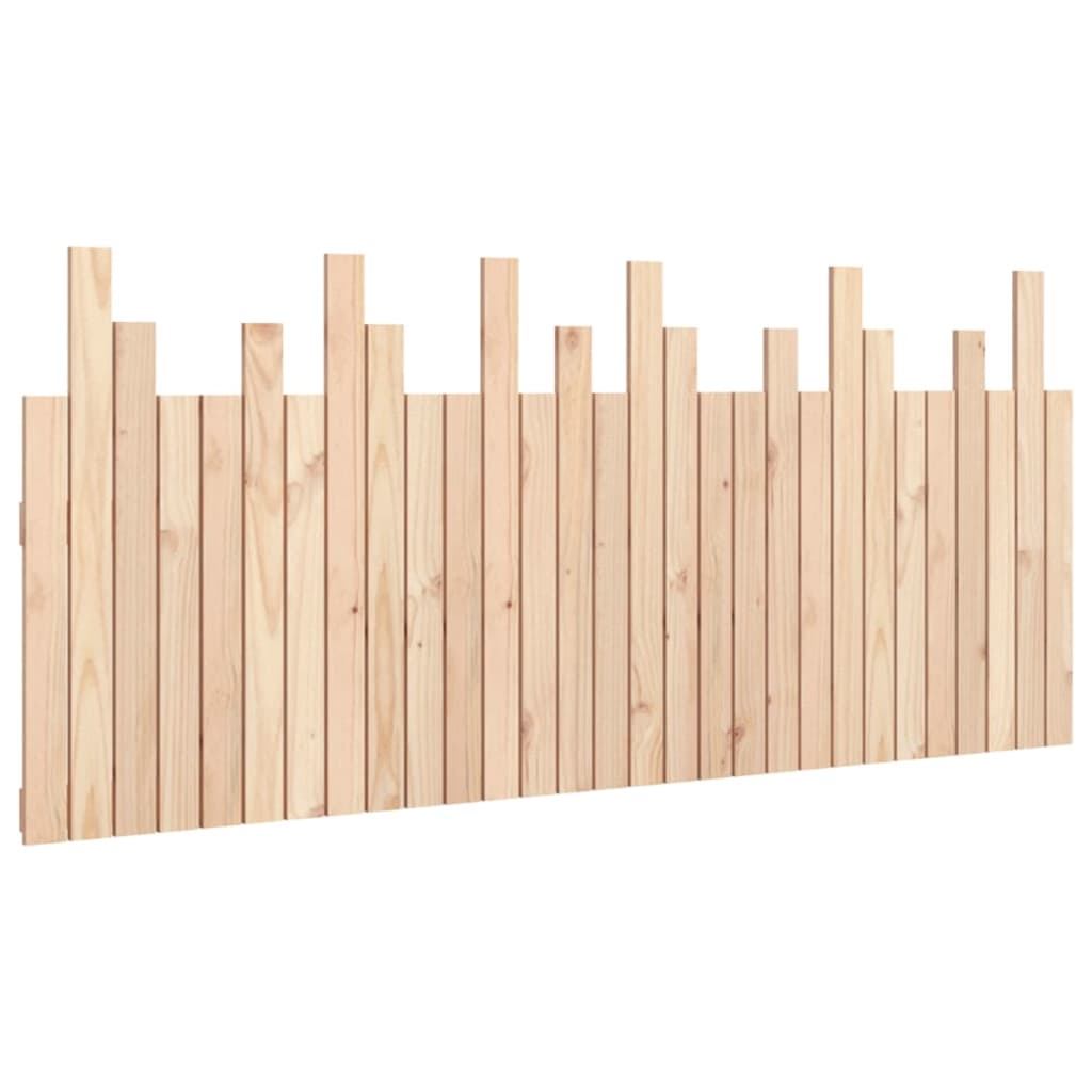 Tăblie de pat pentru perete, 185x3x80 cm, lemn masiv de pin GartenMobel Dekor