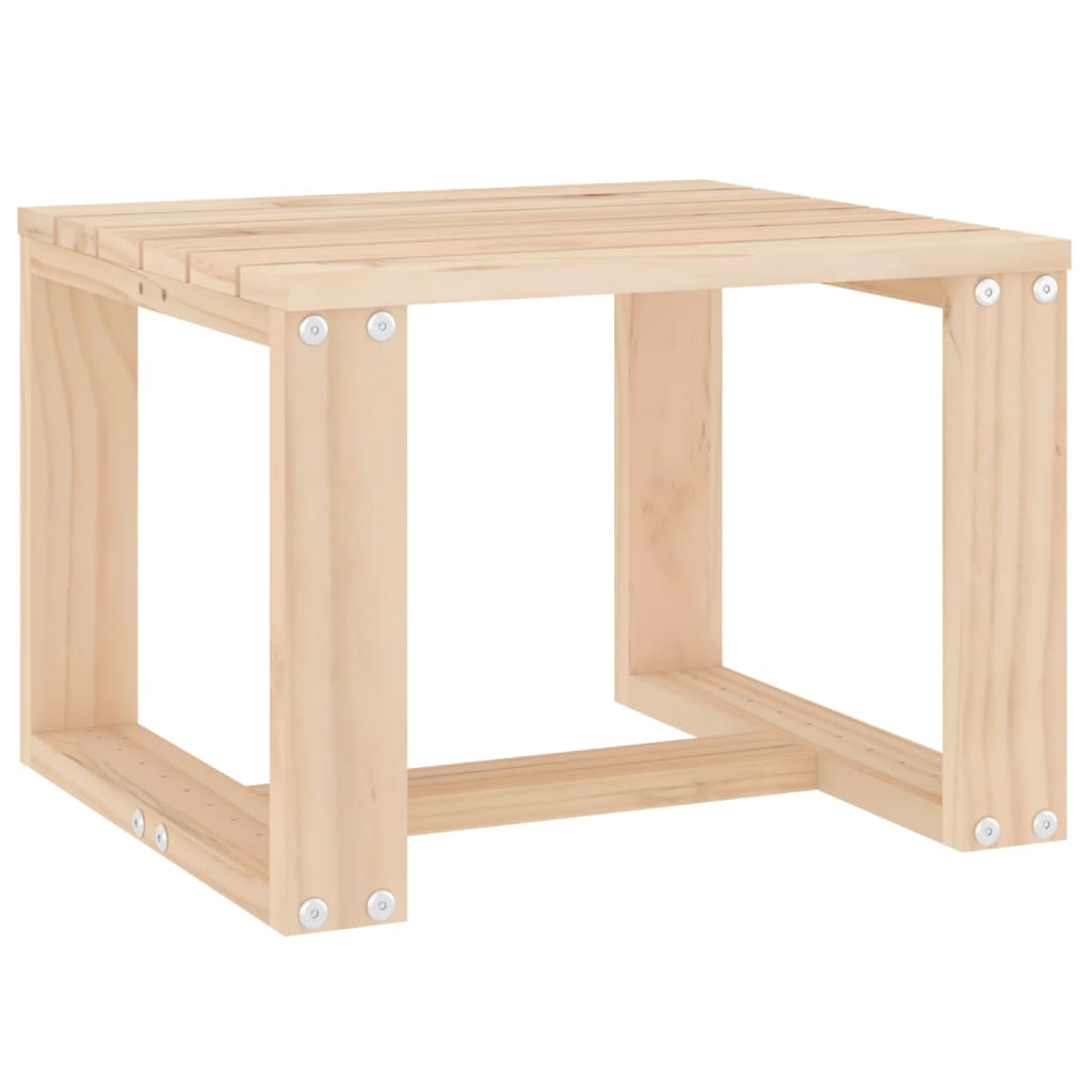 Măsuță laterală grădină, 40x38x28,5 cm, lemn masiv pin GartenMobel Dekor