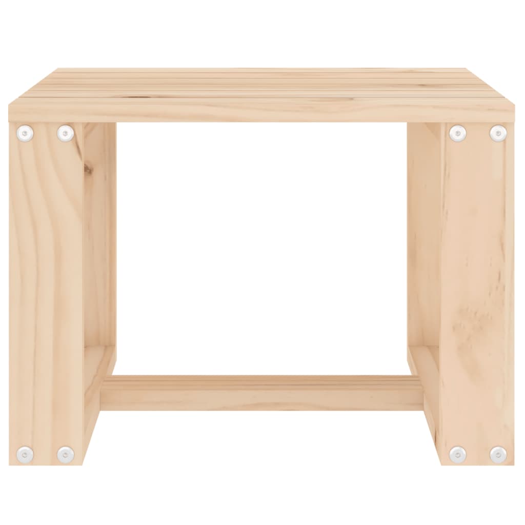 Măsuță laterală grădină, 40x38x28,5 cm, lemn masiv pin GartenMobel Dekor