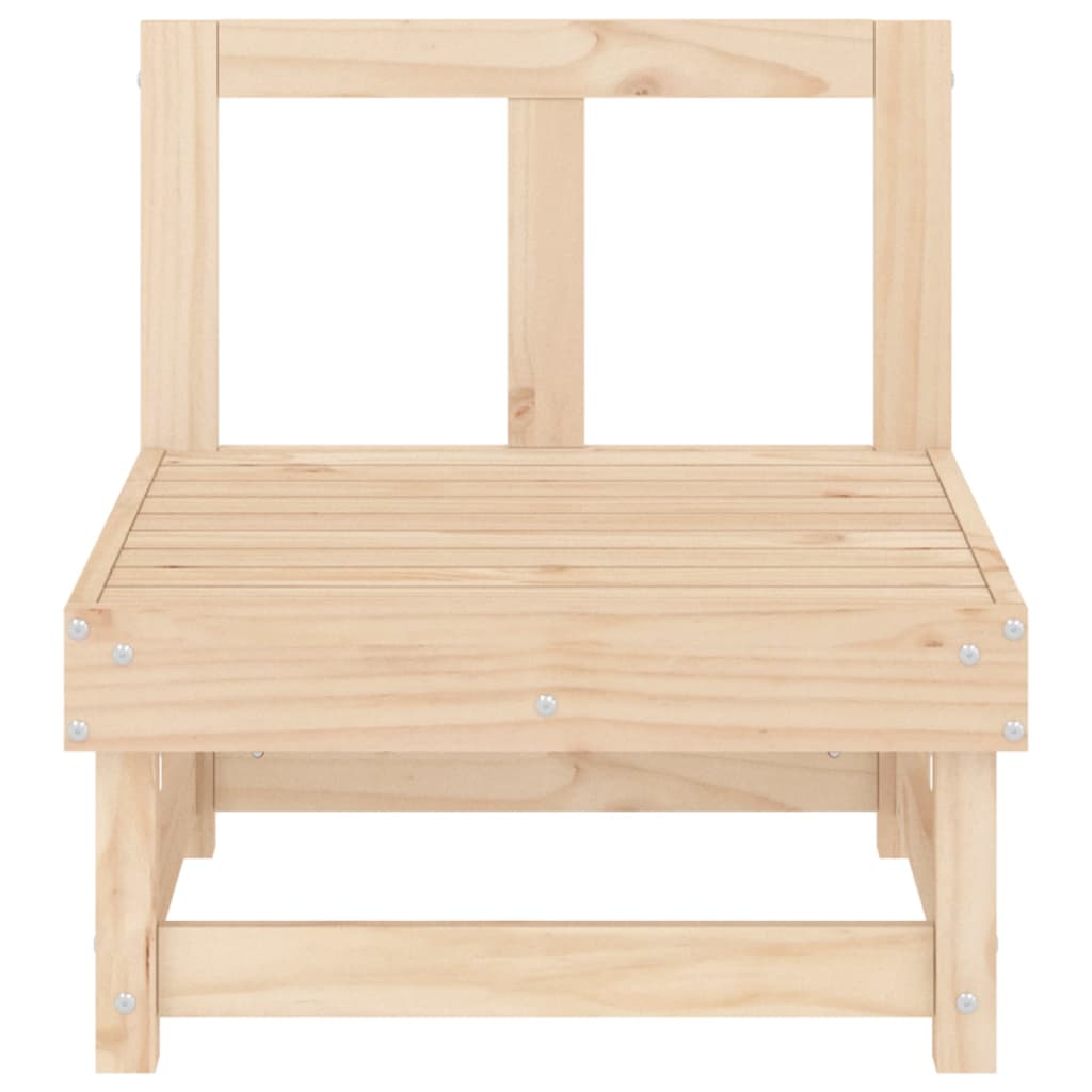 Canapea de mijloc pentru grădină, lemn masiv de pin GartenMobel Dekor