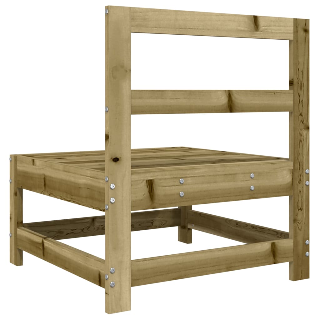 Canapea de mijloc pentru grădină, lemn de pin impregnat GartenMobel Dekor