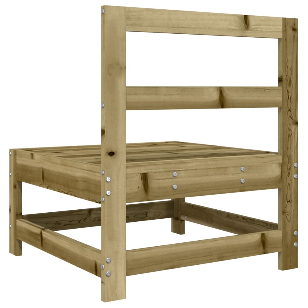 Canapele de mijloc pentru grădină, 2buc., lemn de pin impregnat GartenMobel Dekor