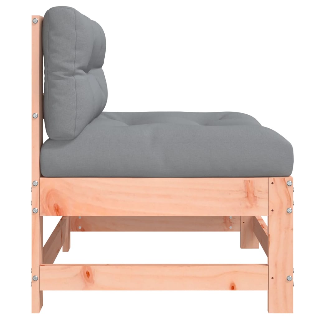 Canapele de mijloc cu perne, 2 buc., lemn masiv Douglas GartenMobel Dekor