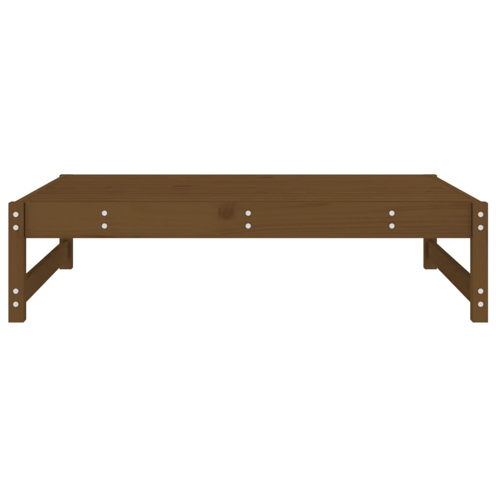 Taburet de grădină, 120x80 cm, maro miere, lemn masiv de pin GartenMobel Dekor