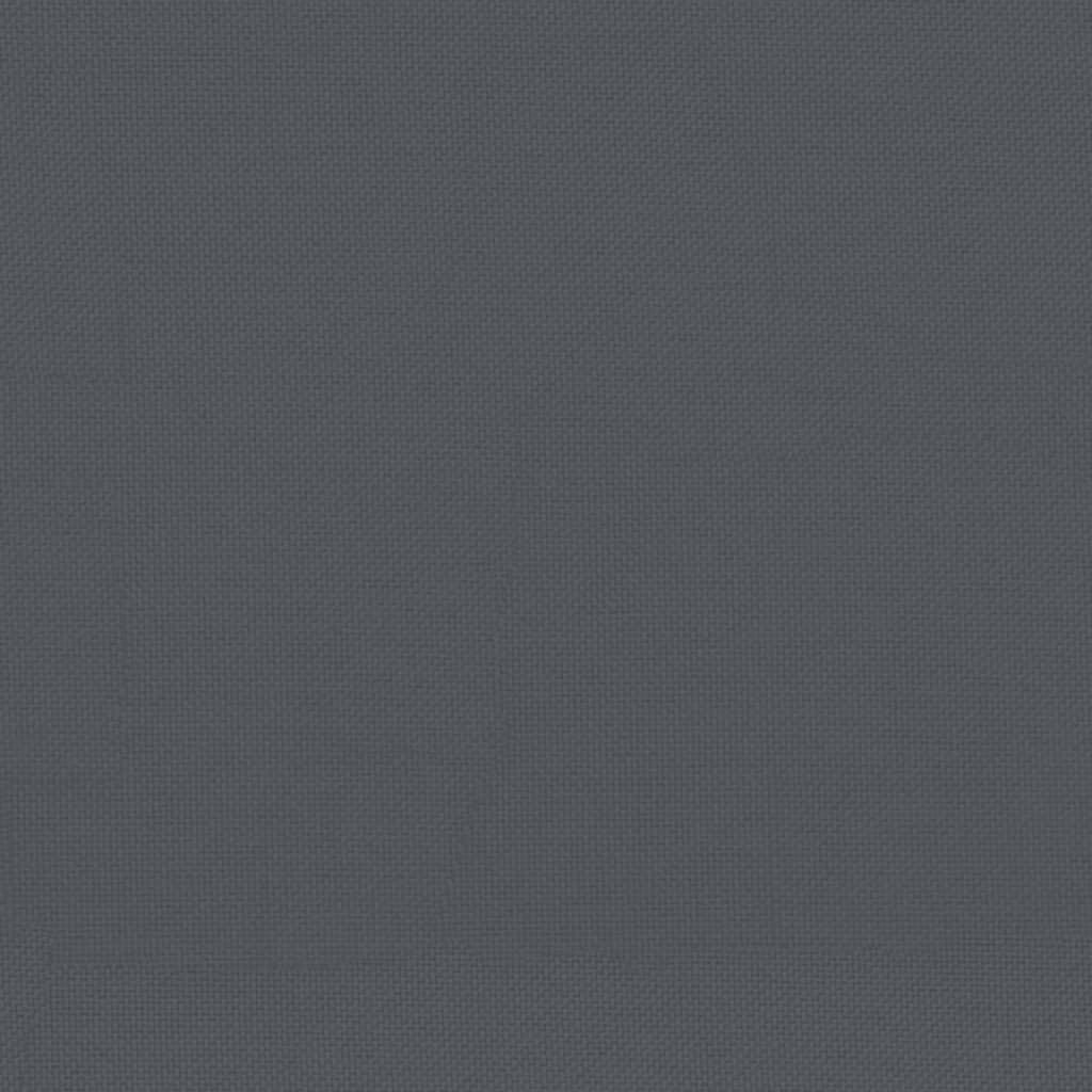 Canapea de mijloc, 120x80 cm, negru, lemn masiv de pin GartenMobel Dekor