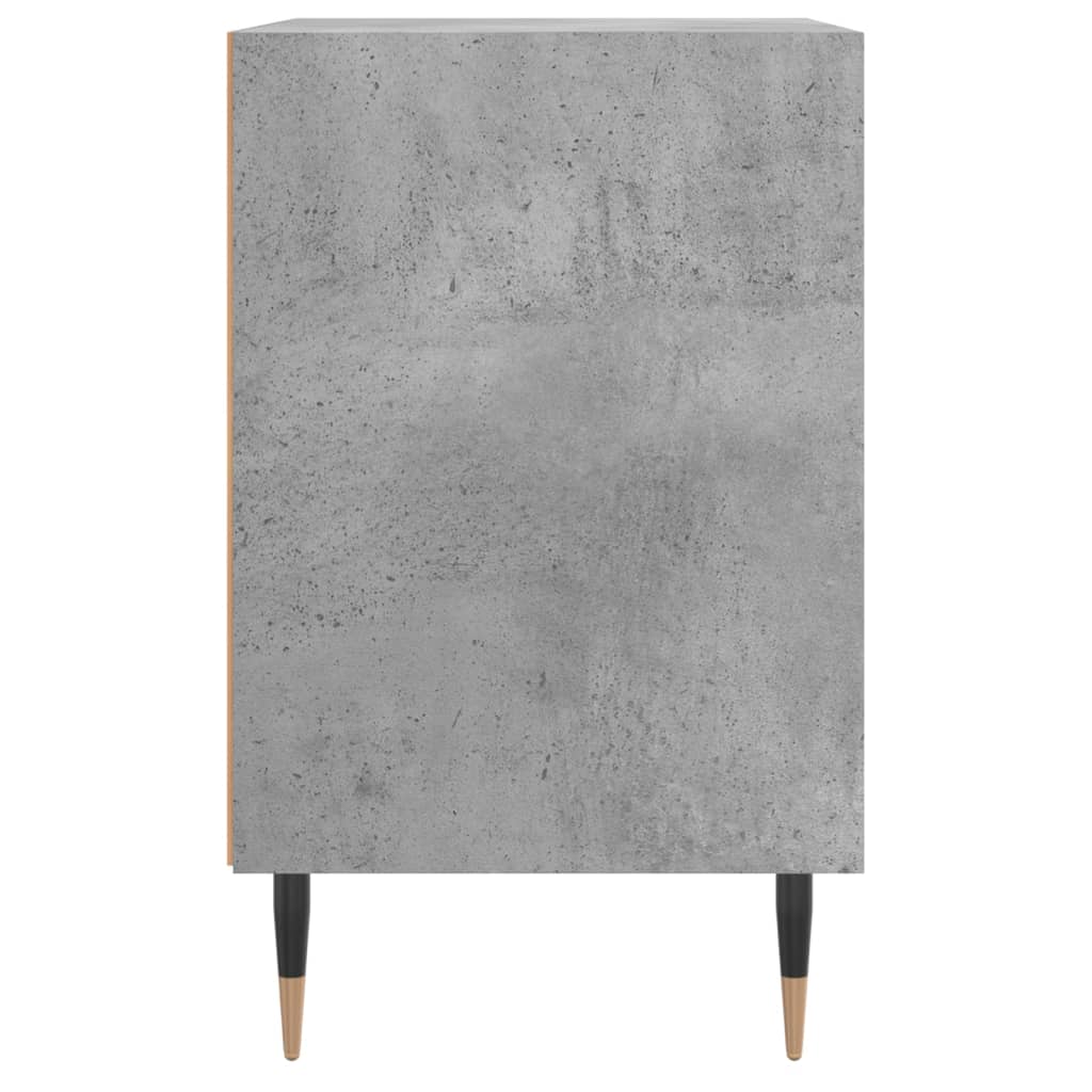 Noptiere, 2 buc., gri beton, 40x30x50 cm, lemn compozit GartenMobel Dekor