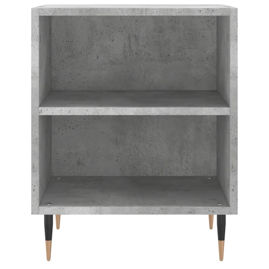 Noptiere, 2 buc., gri beton, 40x30x50 cm, lemn compozit GartenMobel Dekor