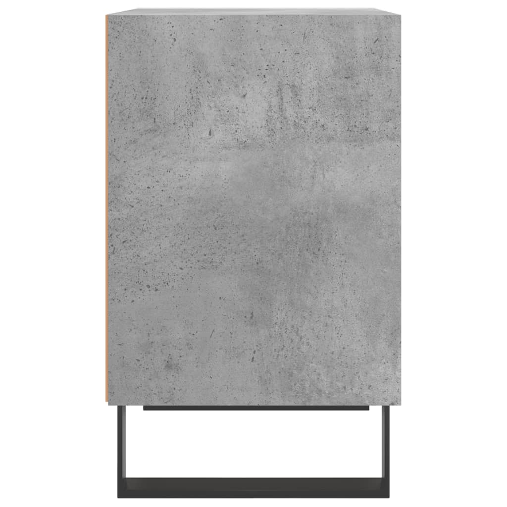 Noptiere, 2 buc., gri beton, 40x30x50 cm, lemn compozit GartenMobel Dekor
